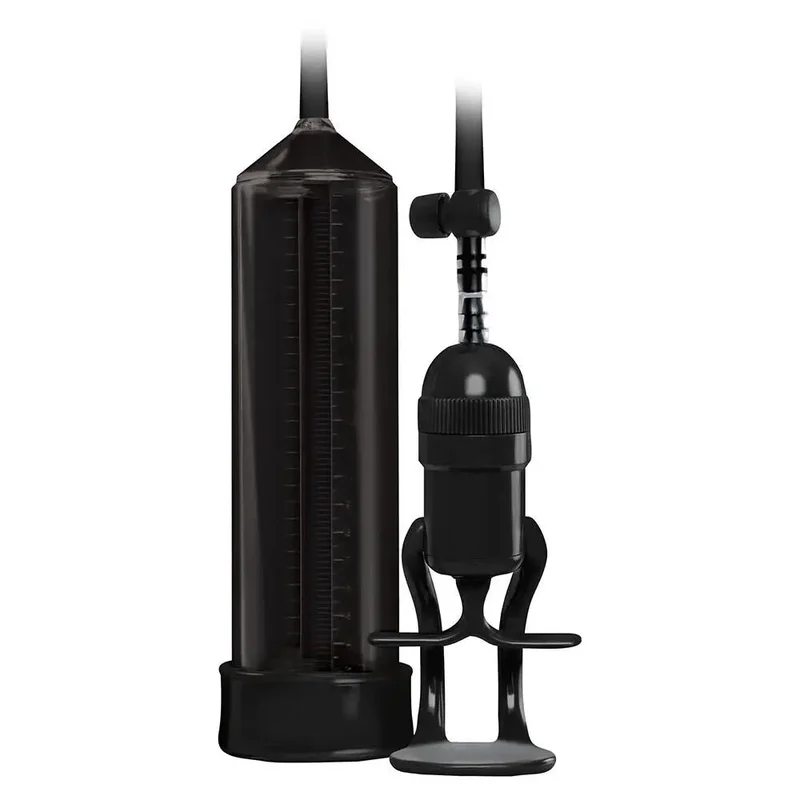Ns Novelties Clear Renegade Power Penis Pump with Measuring Ruler